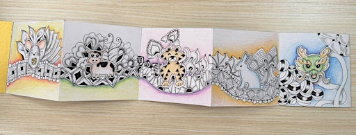 Zentangle X Art Booklet by Joni