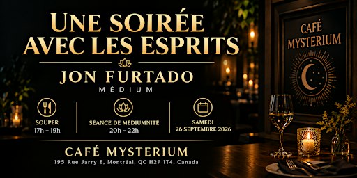 UNE SOIREE AVEC JON FURTADO MEDIUM