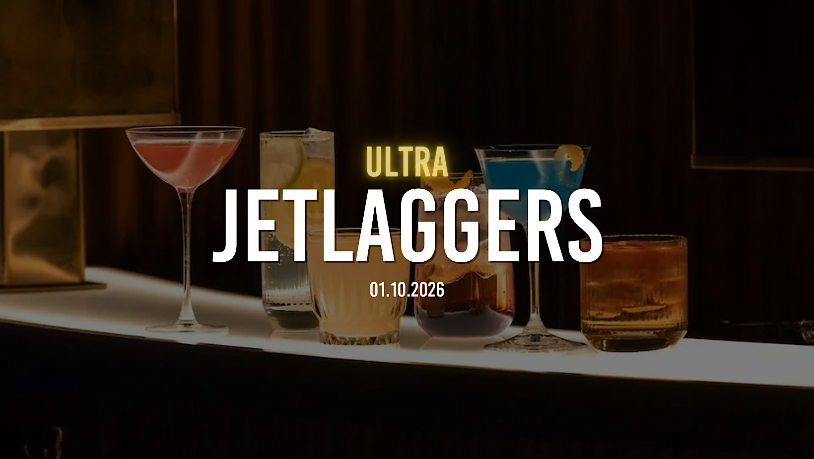 Jetlaggers Ultra at Poppy speakeasy – Hôtel des Grands Voyageurs, Paris