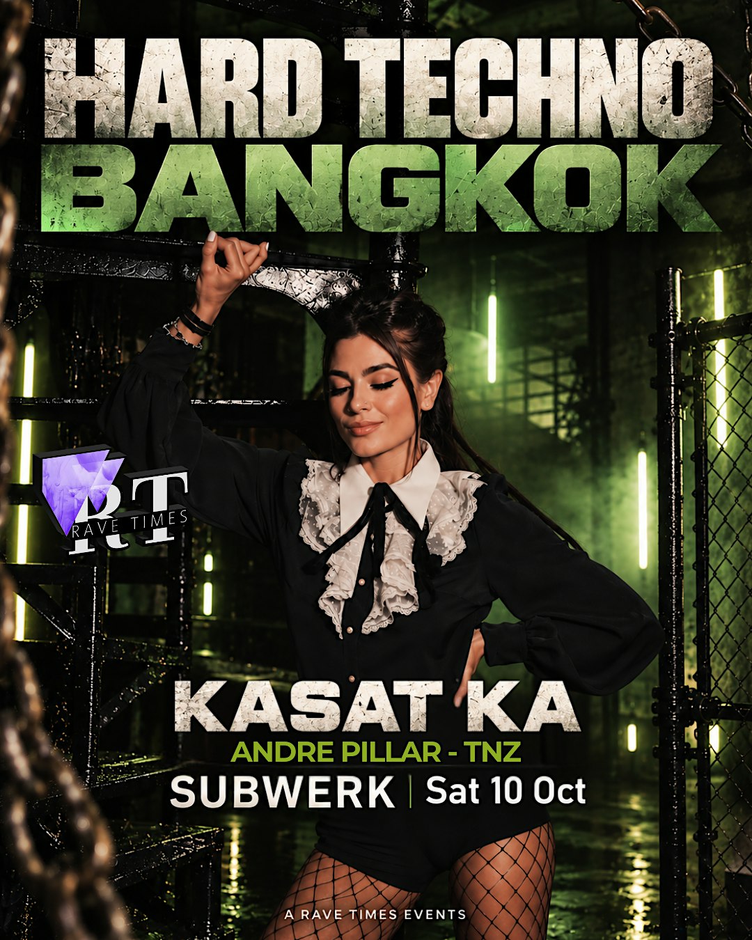 ⛓️HARD TECHNO w/ Kasat Ka (Cult) (weareone) | SUBWERK Club