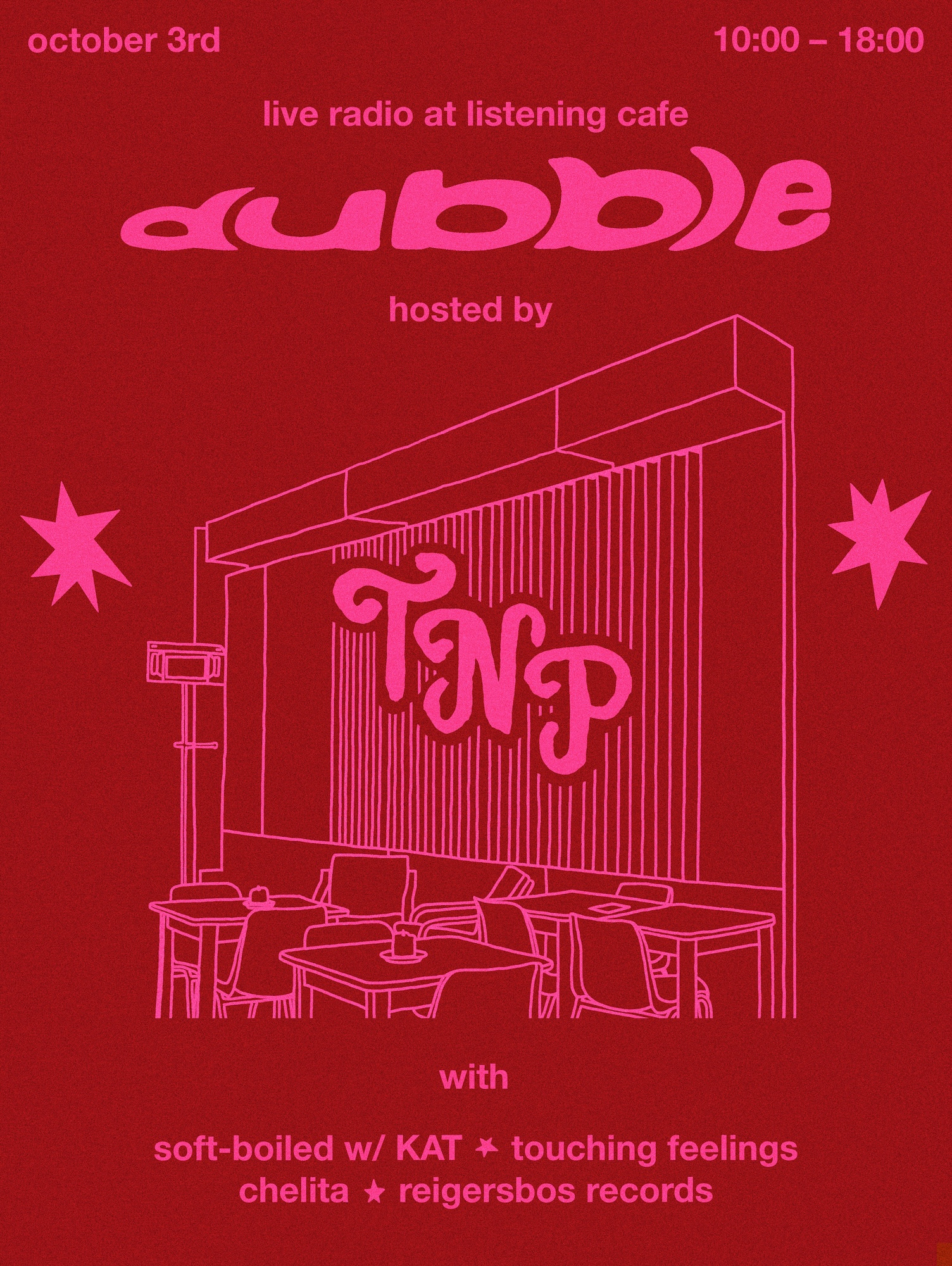 Radio Tempo Não Pára takeover: live radio at dubble