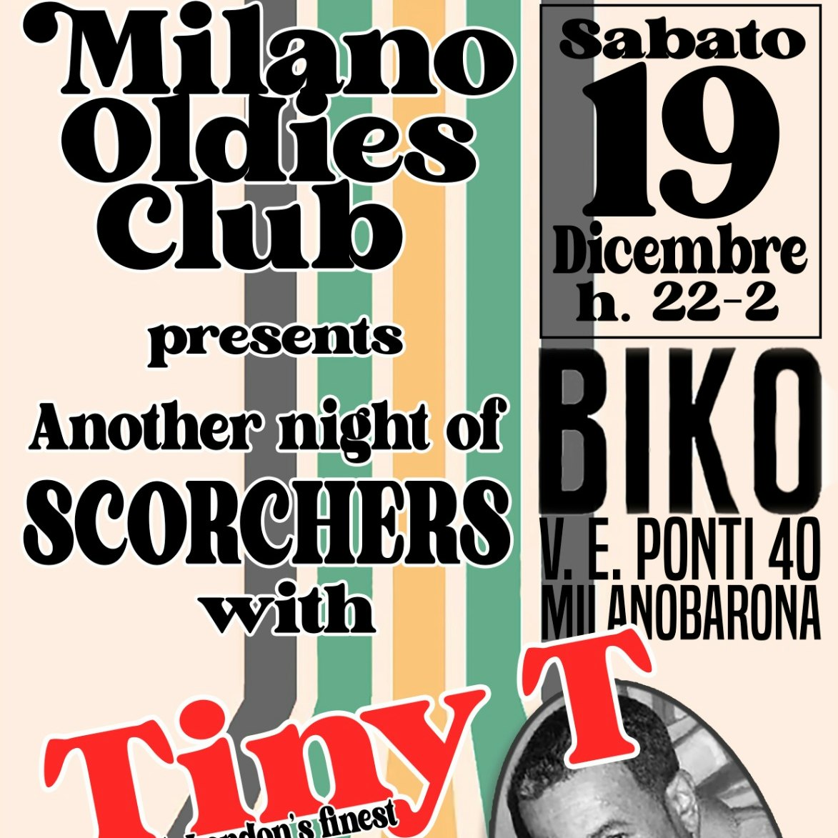 Milano Oldies Club w/ Tiny T