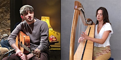 Aoibhe Kettle (harp & fiddle) & Brendan O’Connell (concertina & guitar)