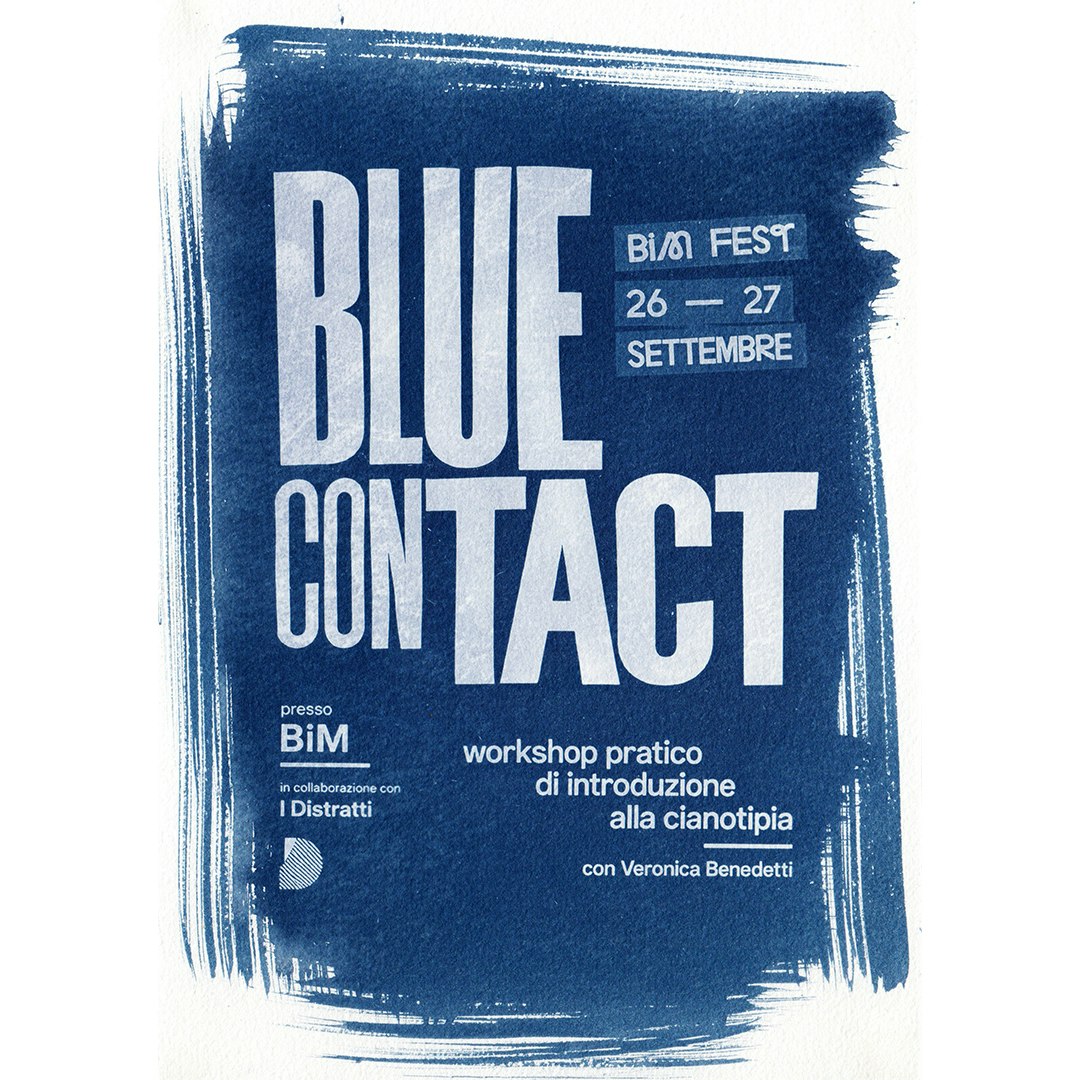 BLUE CONTACT - workshop di cianotipia 
