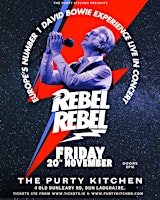 'REBEL REBEL' David Bowies Greatest Hits - Live at The Purty Kitchen