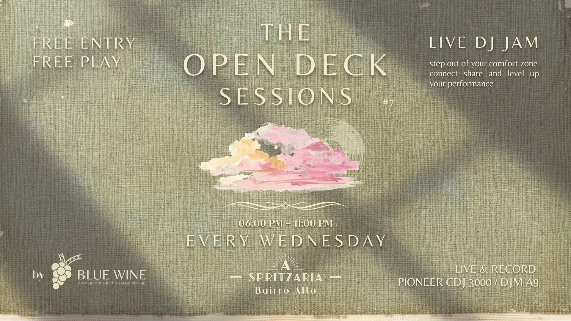 [The Open Deck Sessions #7] By Blue Wine