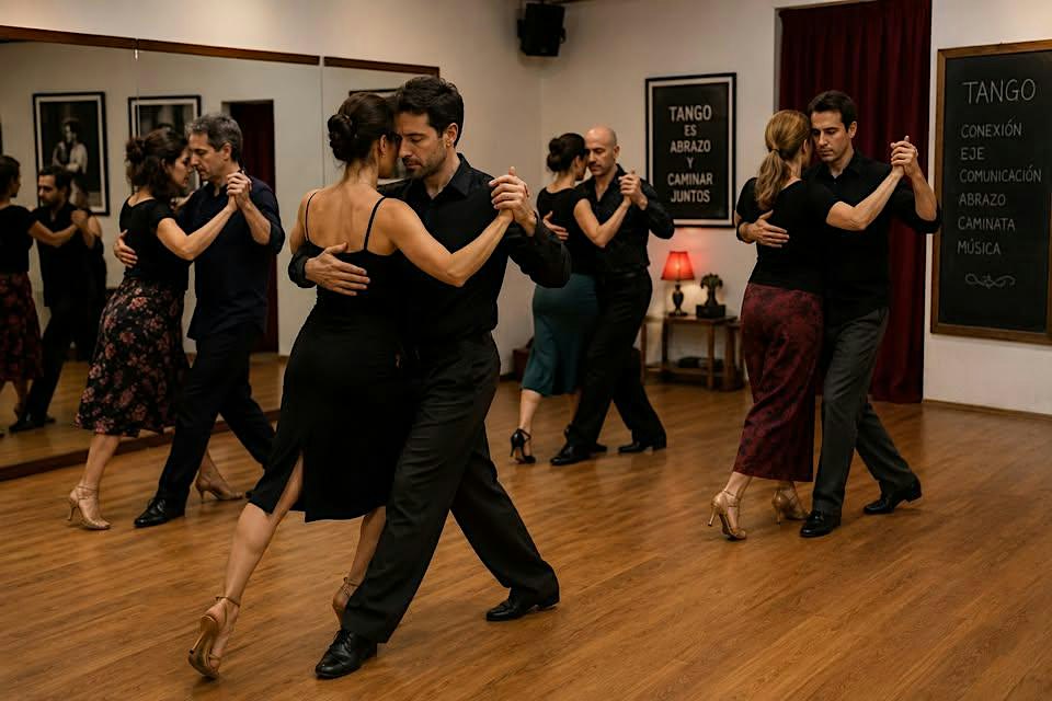 Learn Argentine tango in 8 Thursdays - no partner, no experience needed.