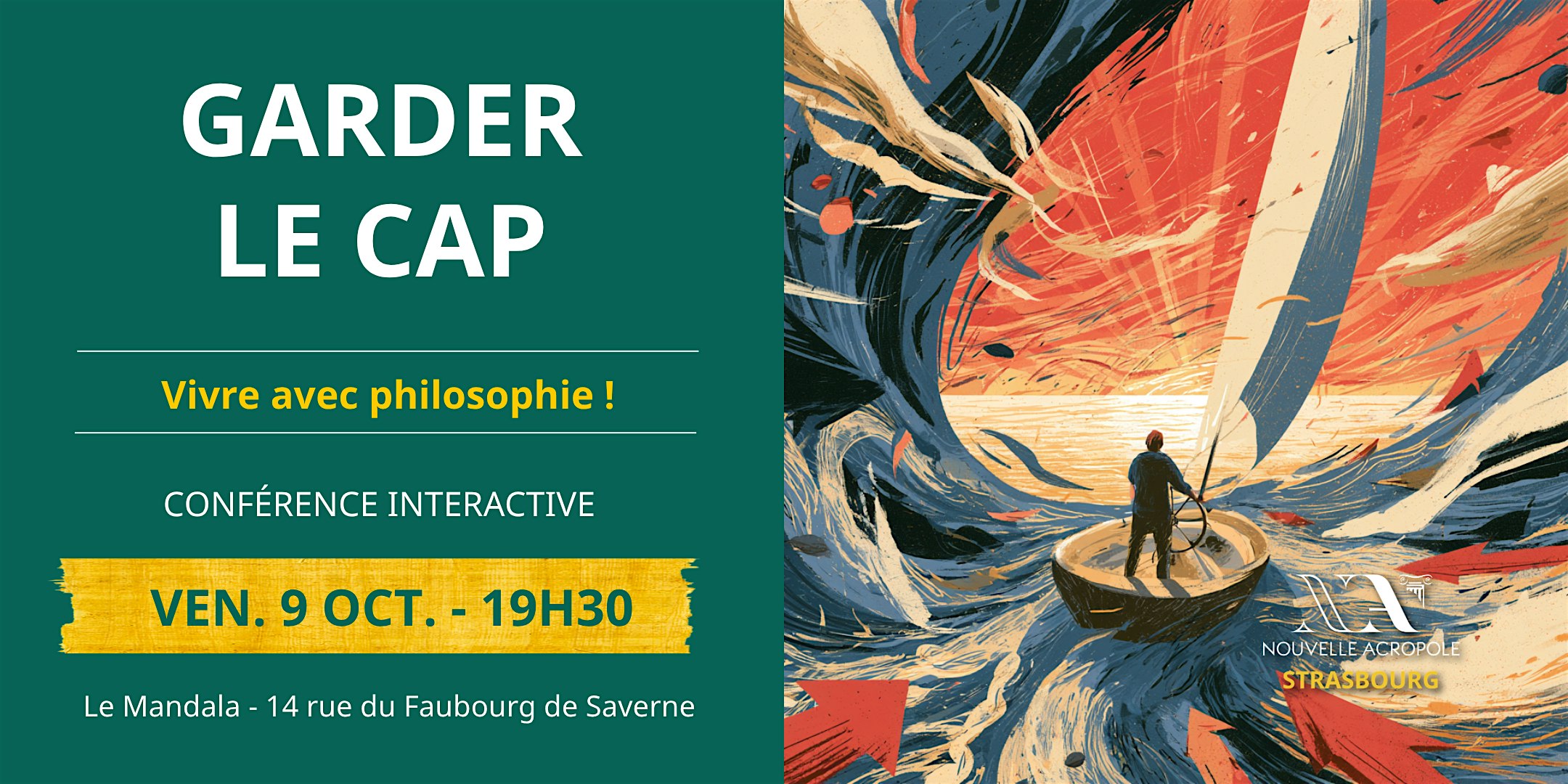 Garder le cap, vivre avec philosophie!