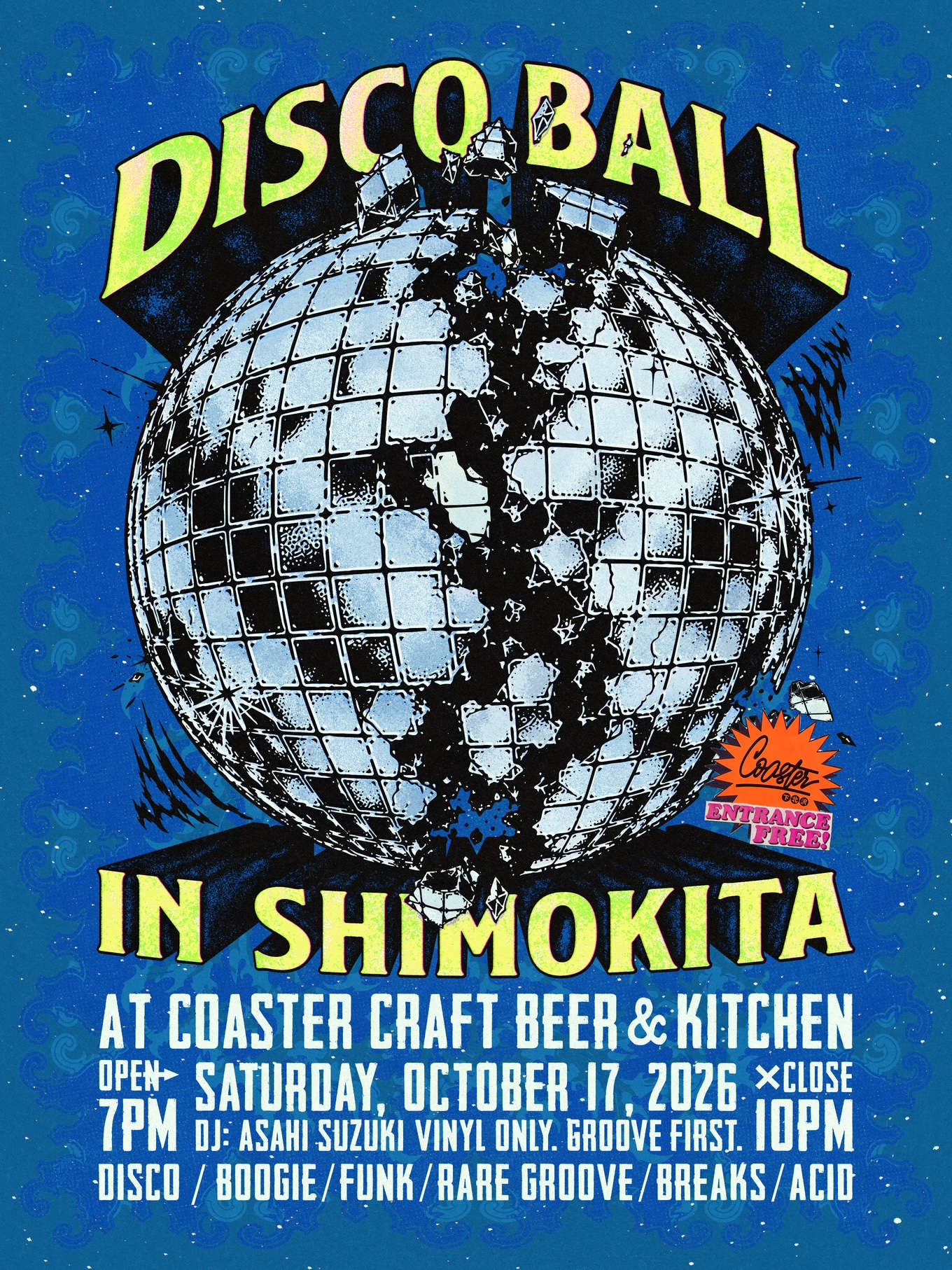 Discoball in Shimokita