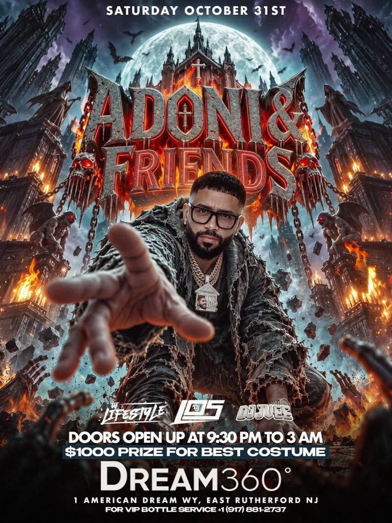 Joonbug Presents: Dream360 Halloween Adoni & Friends 10/31