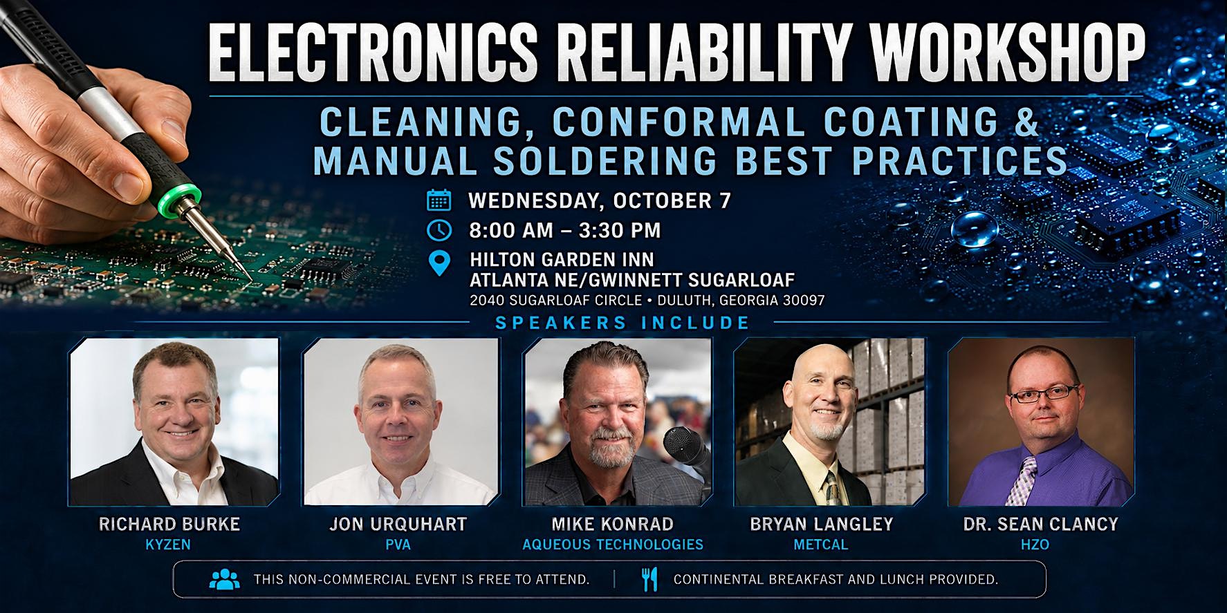 Cleaning and Reliability Workshop