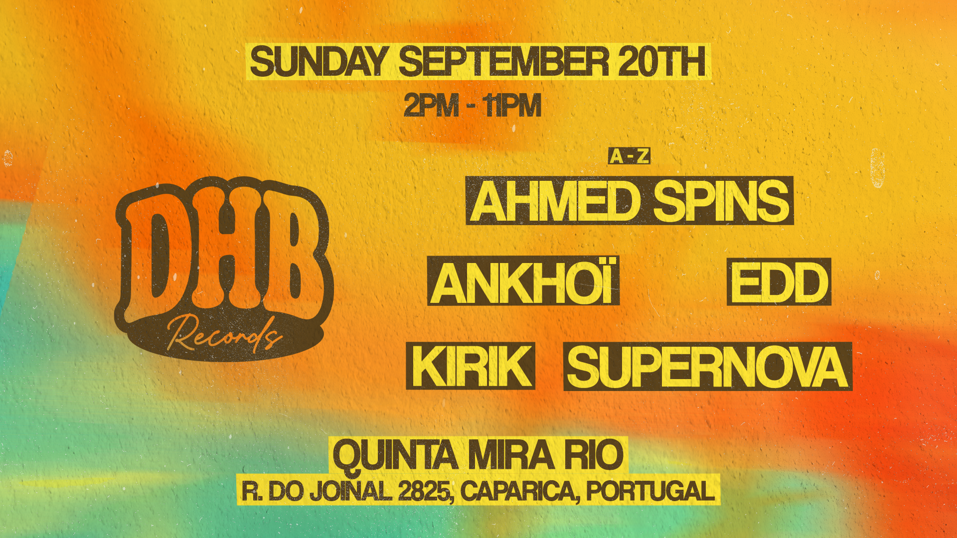 DHB RECORDS POP UP