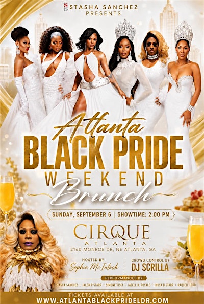 Stasha Sanchez Atlanta Black Pride Annual Drag Brunch