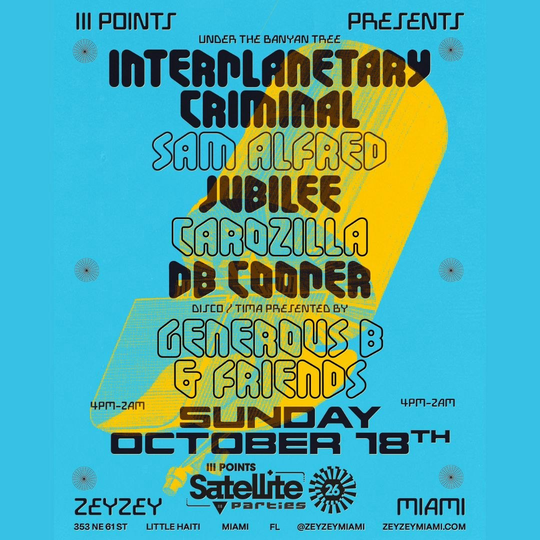Satellite: Interplanetary Criminal, Sam Alfred, Jubilee + More 