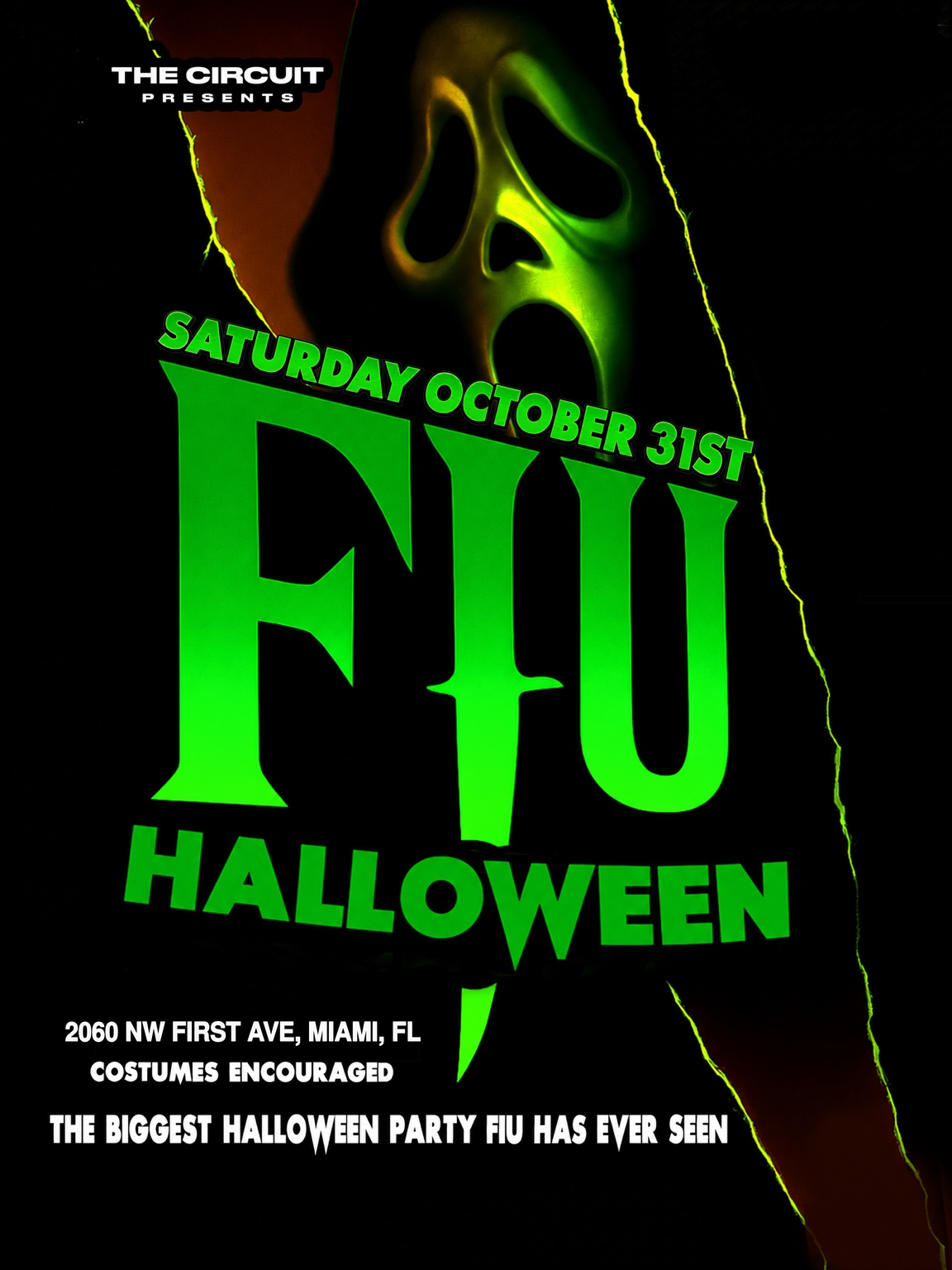 FIU HALLOWEEN - SAT, OCT 31st!