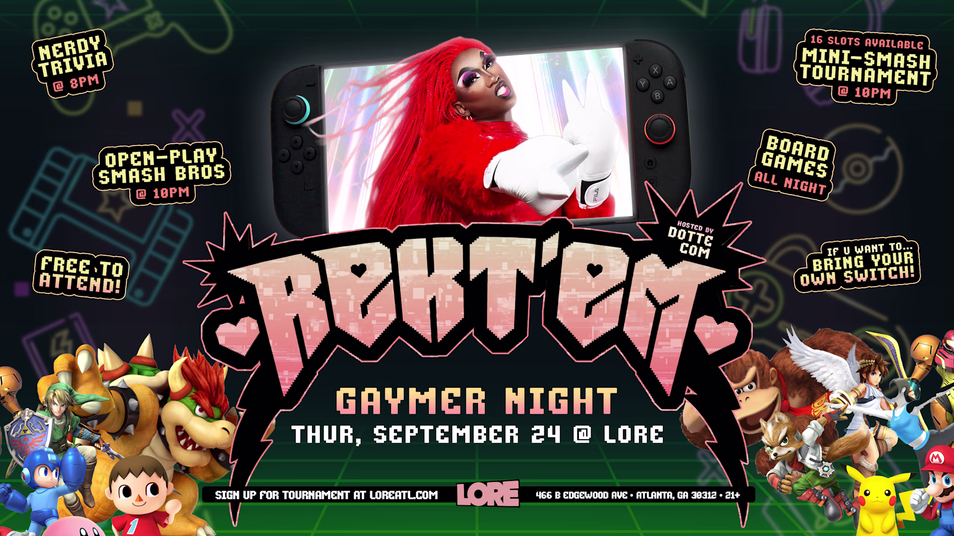 Rekt ‘Em: A Gaymer Night