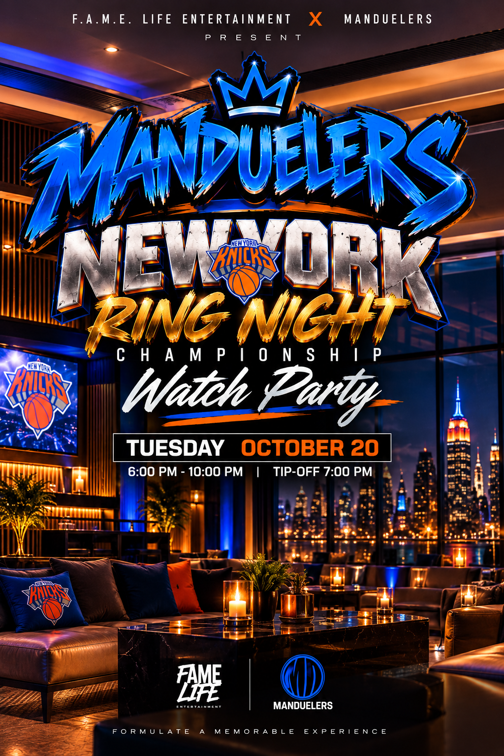 New York Knicks  Watch Party