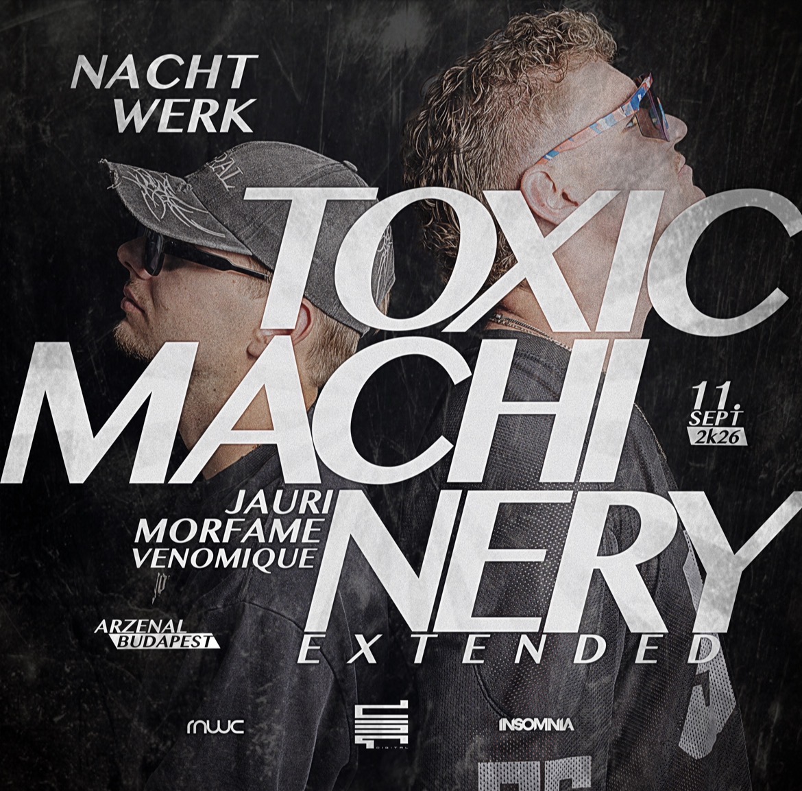 Nachtwerk Pres. TOXIC MACHINERY 3HRS EXTENDED