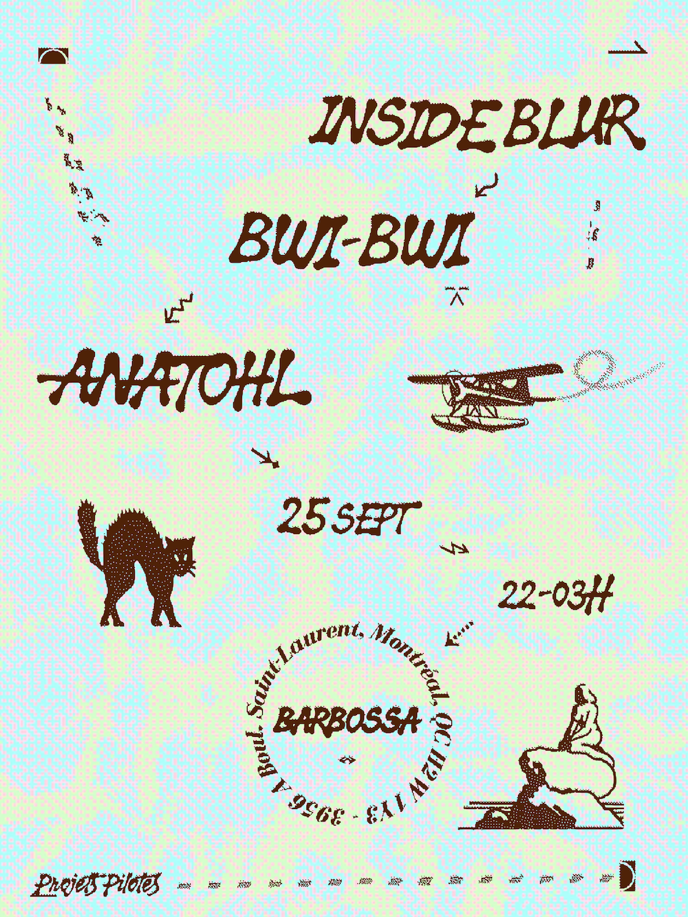 Projets Pilotes - Inside Blur, Bwi-Bwi, Anatohl