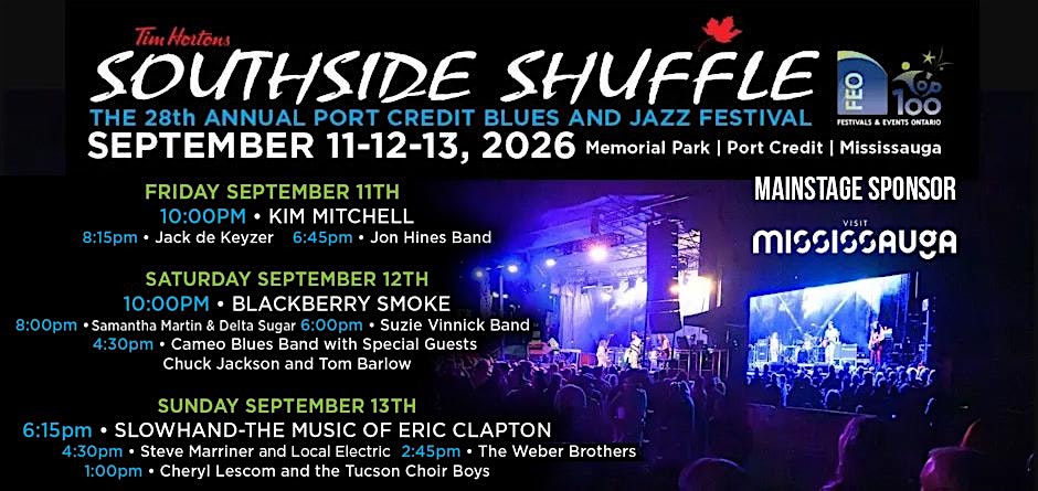 28th Annual Tim Hortons Southside Shuffle Blues & Jazz Festival