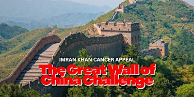 Imran Khan Cancer Appeal - The Great Wall of China
