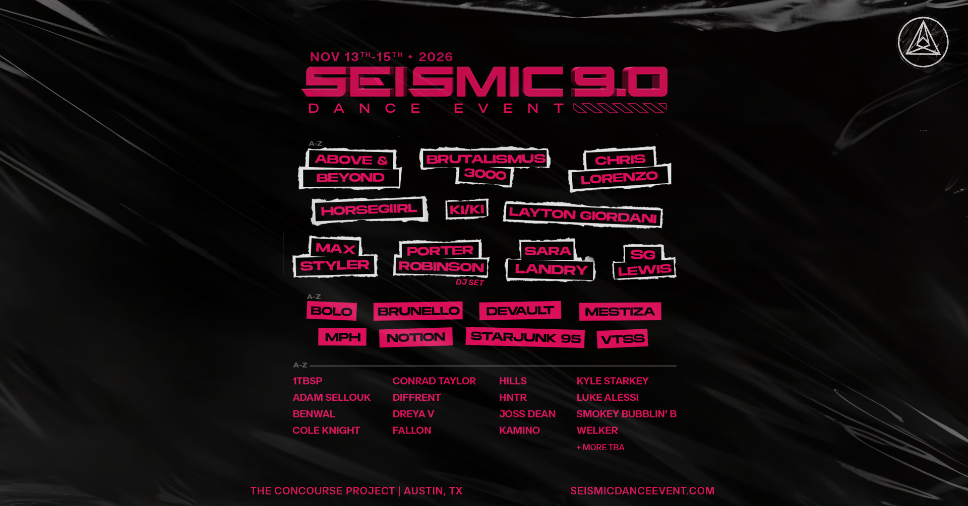 Seismic Dance Event 9.0