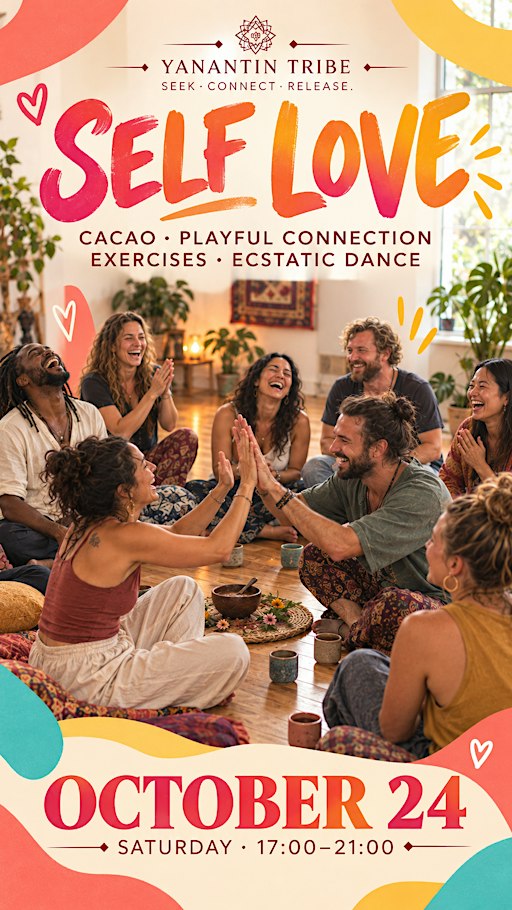 ECSTATIC DANCE PARTY ZÜRICH · SELF LOVE · CACAO · SOUND HEALING · TRIBAL