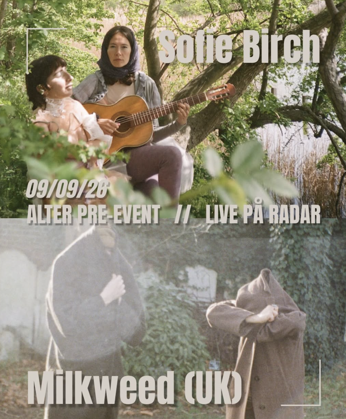 Alter Pre-event // Radar
