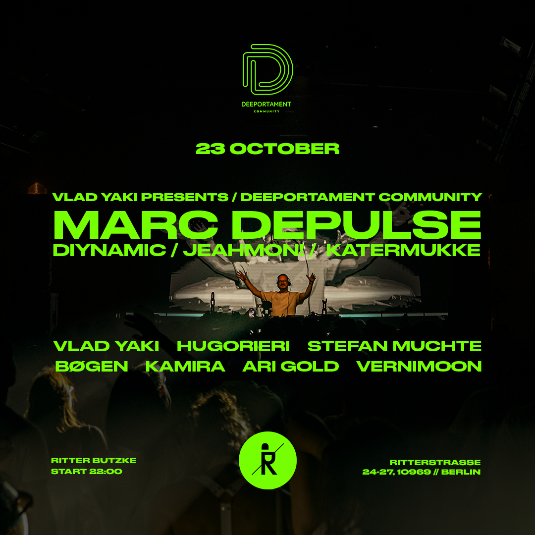 Deeportament Community with Marc DePulse