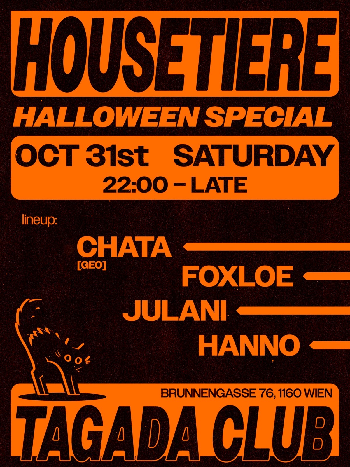 Housetiere w/Chata 