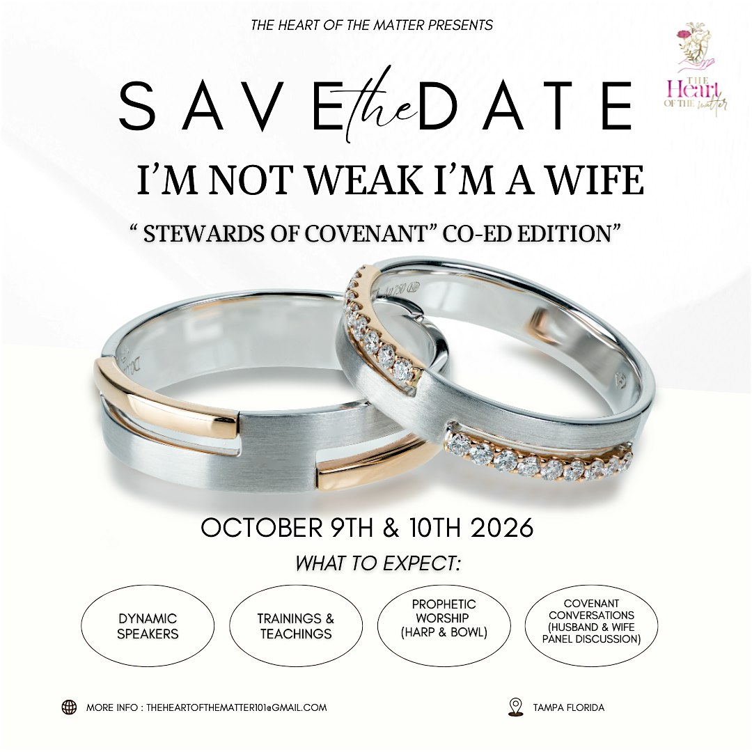 I'm Not Weak I'm A Wife 2026- Stewards of Covenant - Day Session!!