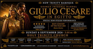 Handel: Giulio Cesare in Egitto