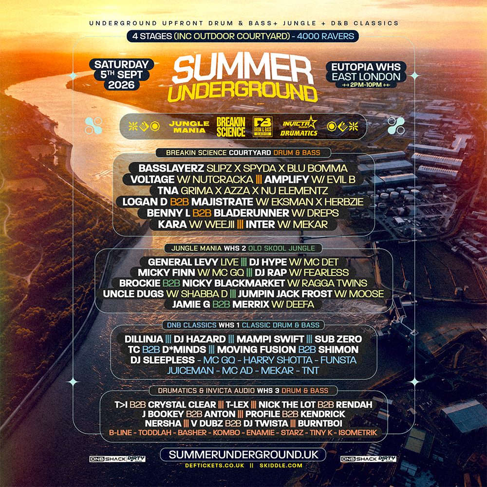 Summer Underground - Breakin Science - Jungle Mania - D&B Classics