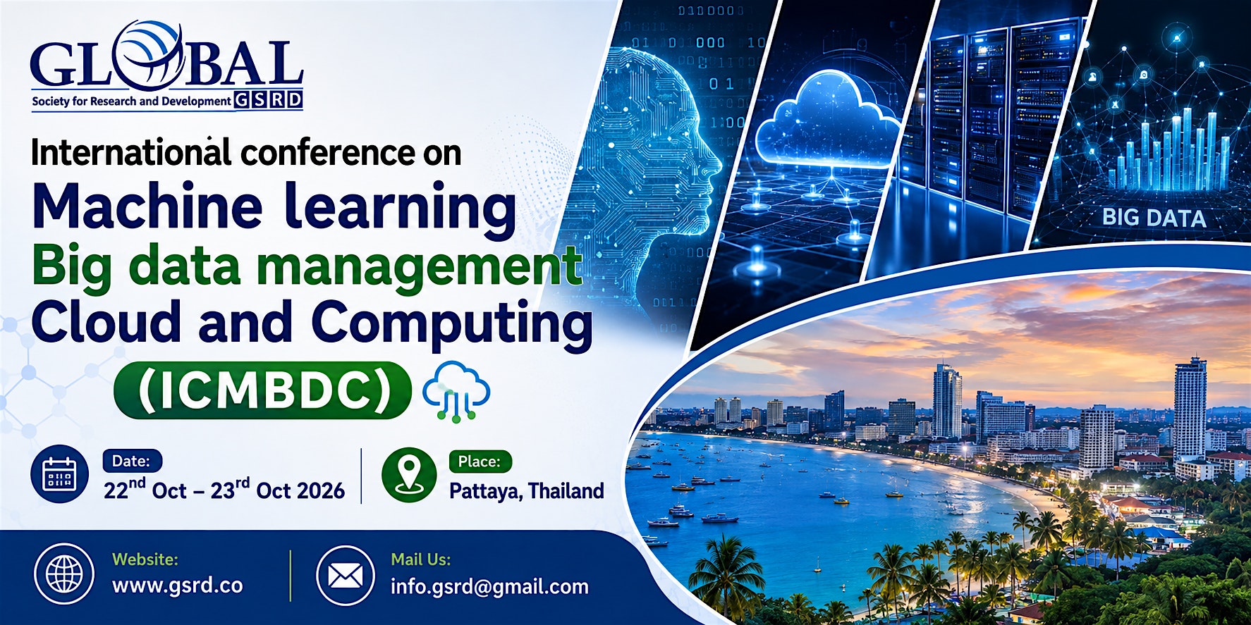 International conference on Machine learning Big data management Cloud