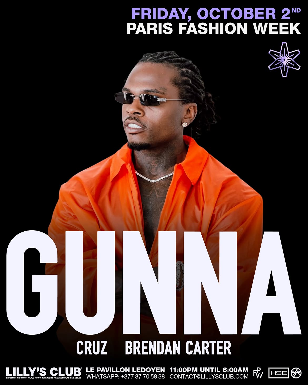 GUNNA - LILLY'S PARIS FASHION WEEK