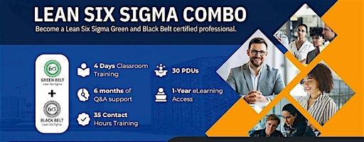 Lean Six Sigma Green & Black Belt Combo Certification in Miami, FL