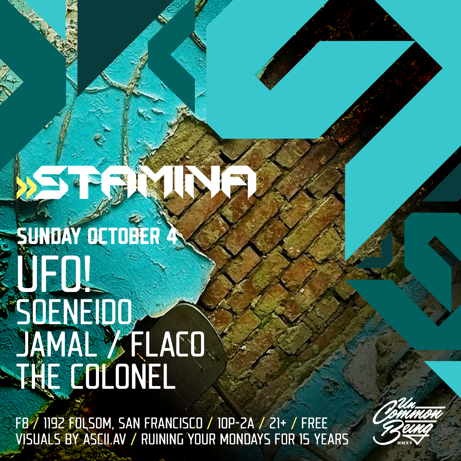Stamina presents UFO! and Soeneido