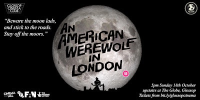 An American Werewolf In London (1981) at Glossop Cinema Club