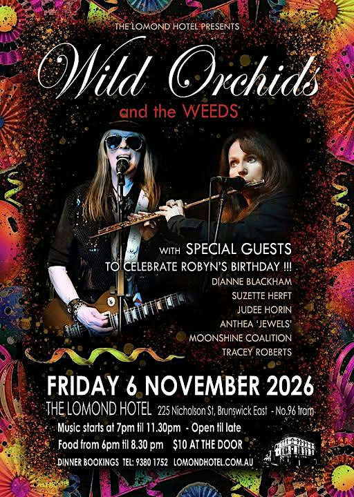 Lowie Live presents Wild Orchids and The Weeds
