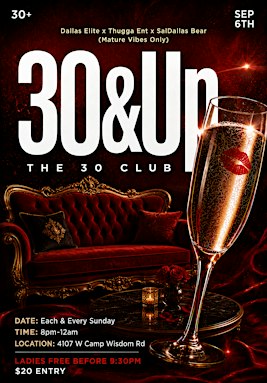 30 & up club (mature vibes)