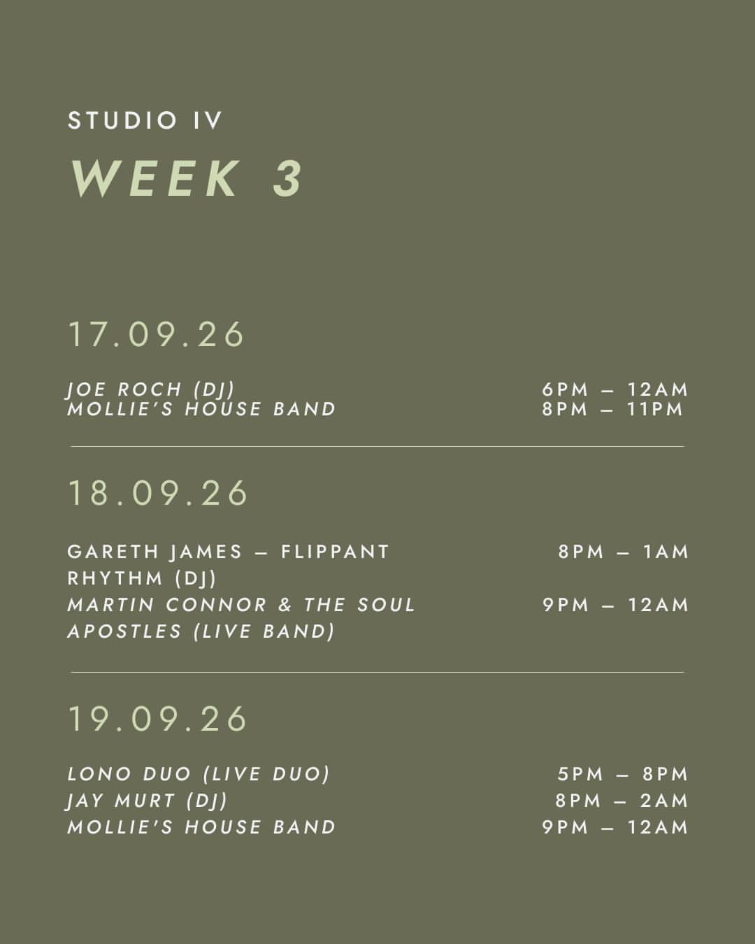 Studio IV: Joe Roche