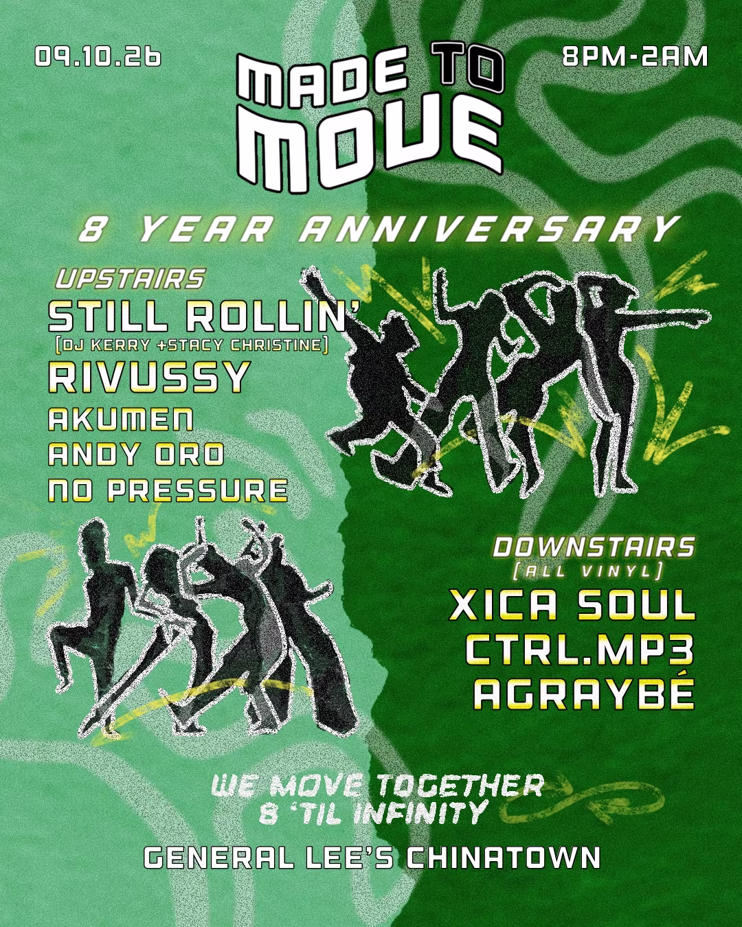 Made To Move 8 Year Anniversary