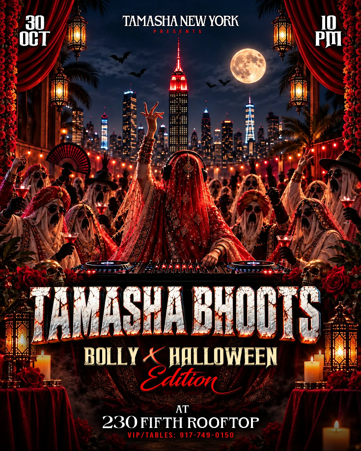 New York Tamasha Bhoots: Bollywood Halloween Party @230 Fifth Rooftop