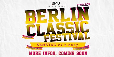 Berlin Classic Festival 27.2.2027