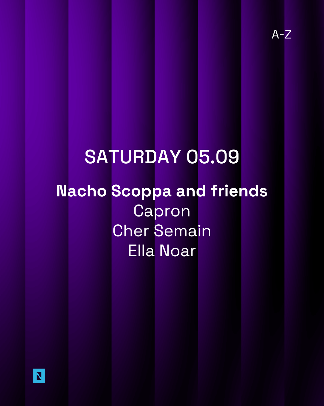 TOFFLER presents Nacho Scoppa and friends