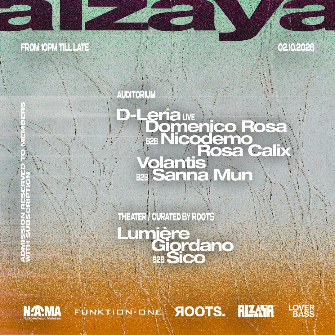 ALZAYA — SEASON OPENING 