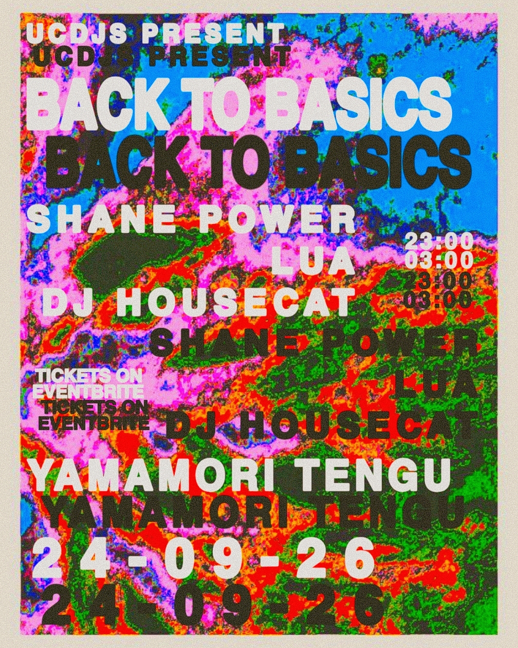 UCDJS present: Back To Basics
