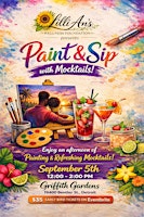 Sip and Paint in the Garden