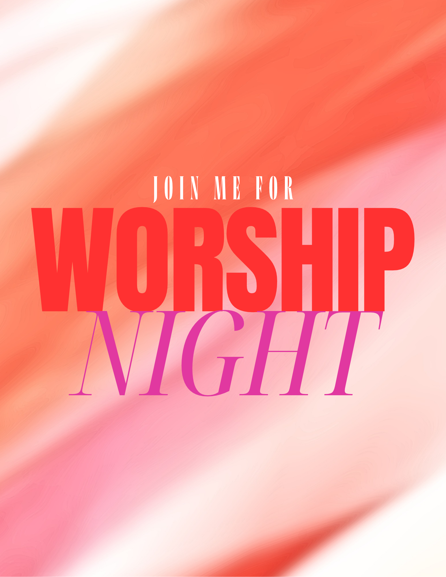 Worship Night at Si's