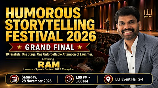 HUMOROUS STORYTELLING FESTIVAL 2026